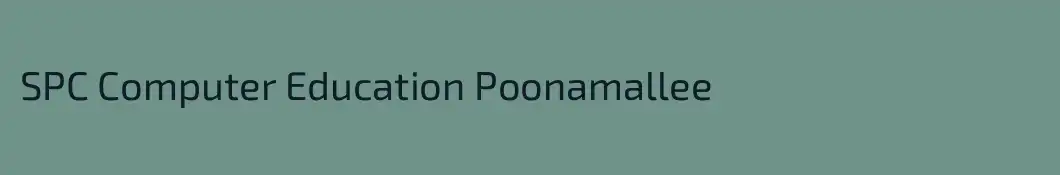 SPC Computer Education Poonamallee